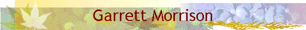 Garrett Morrison